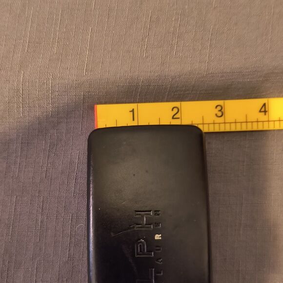 RALPH Ralph Lauren Eyeglass Sunglasses Case Black Size 2.5 in X 6.5 in - Picture 8 of 9